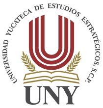 The Universidad Yucateca de Estudios Estratégicos Logo